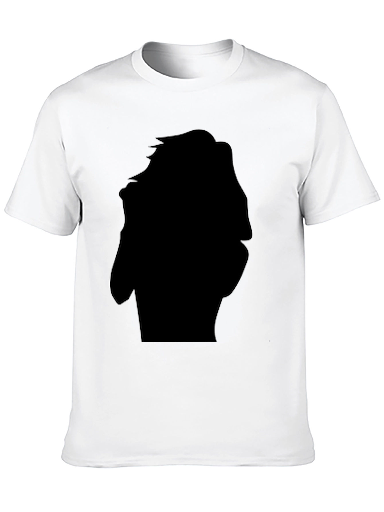 Stylish Black Silhouette Graphic T-Shirt