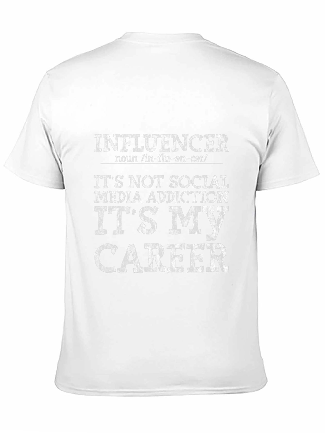 Influencer Career T-Shirt - Social Media