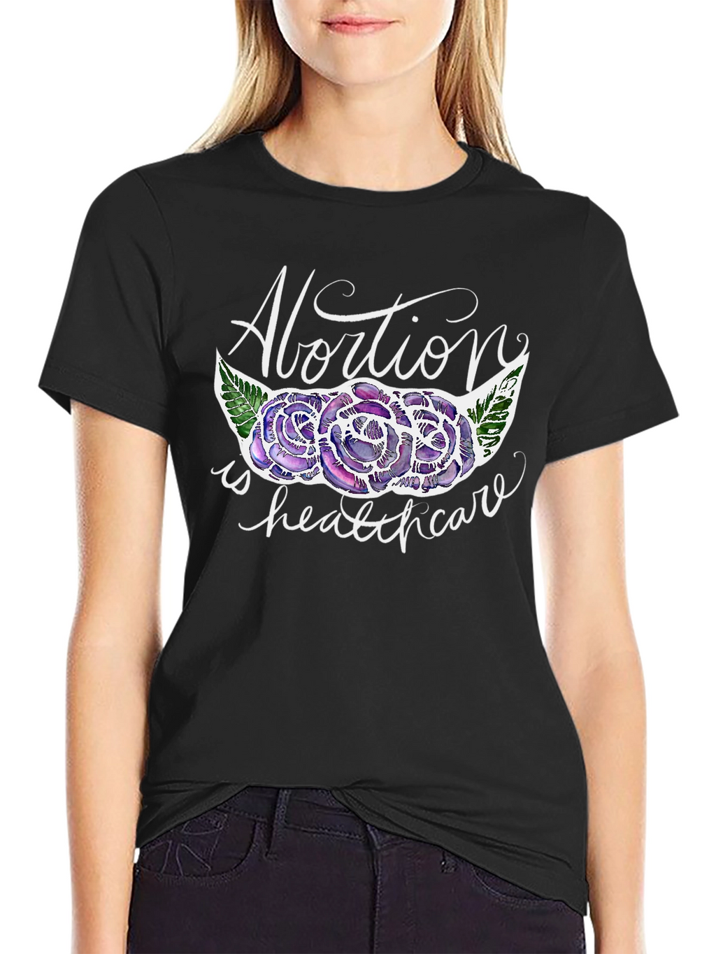 Abortion is Healthcare Graphic T-Shirt
