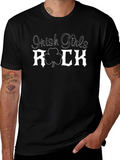 Irish Girls Rock T-Shirt Shamrock St. Patricks Day