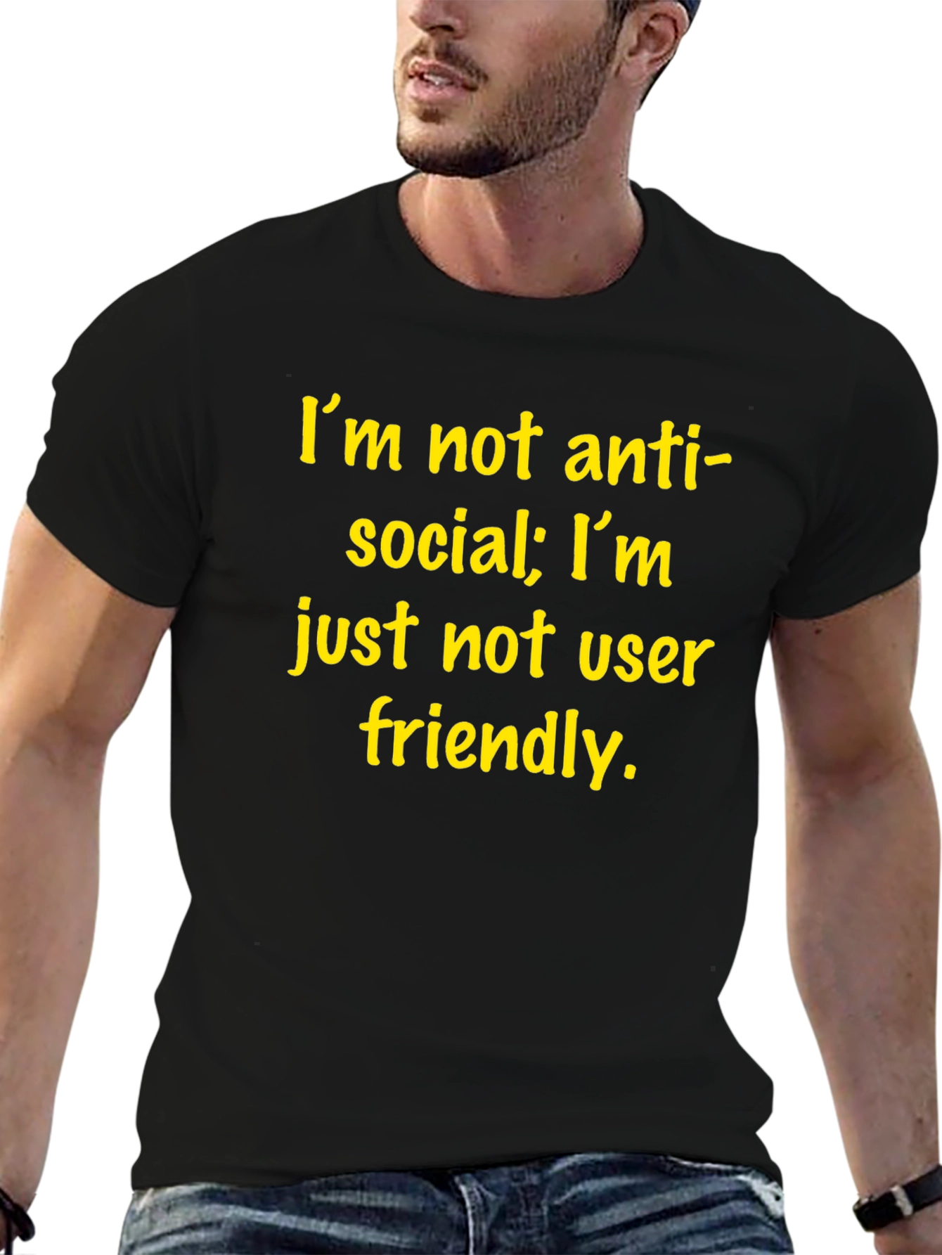 Im Not Anti-Social T-Shirt