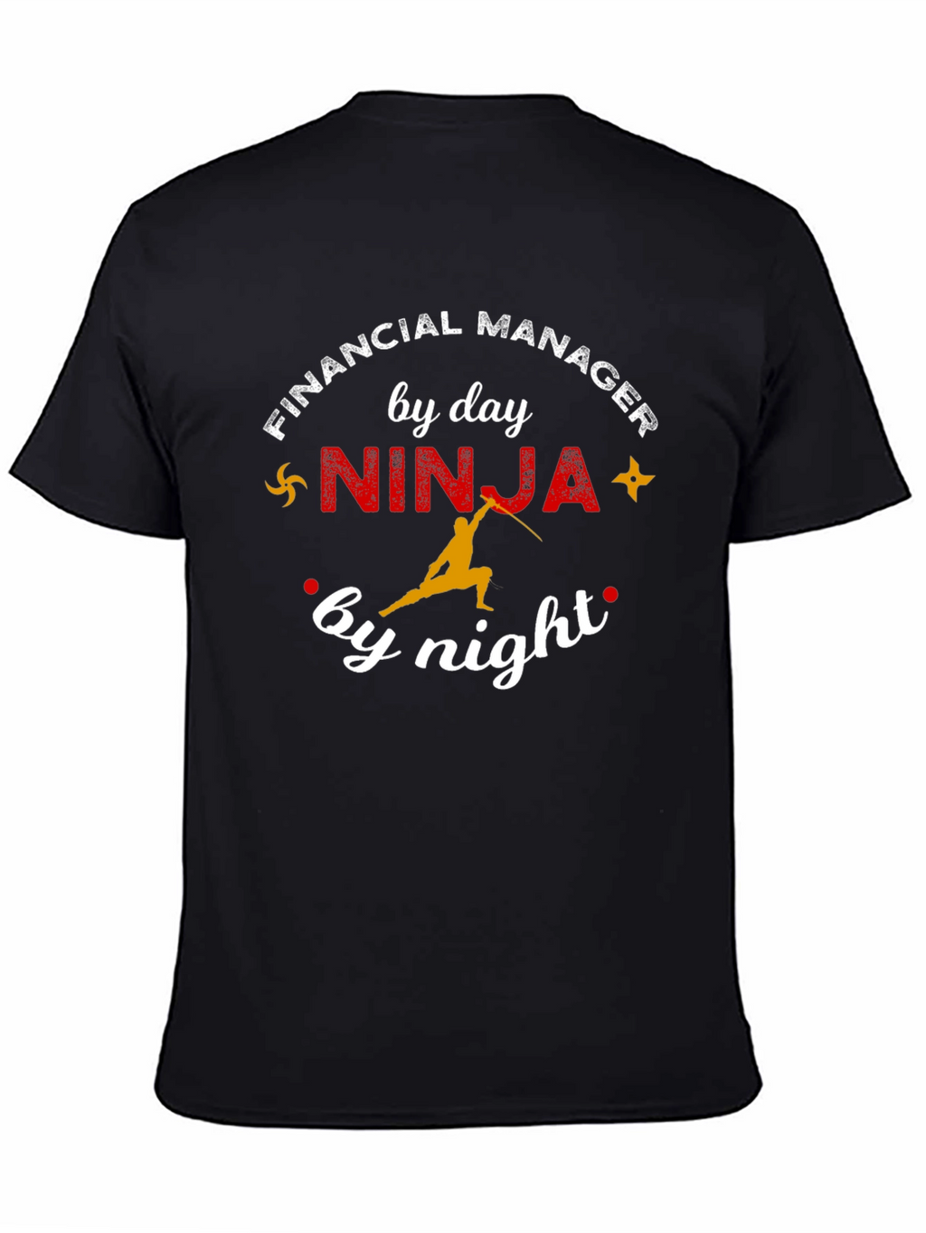 Financial Manager Ninja T-Shirt - Day & Night