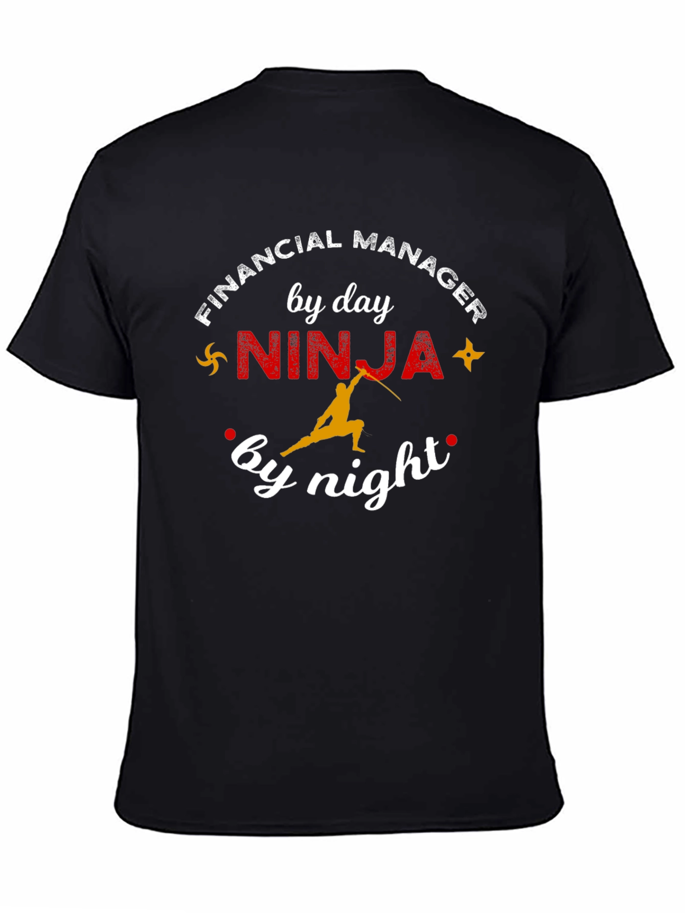 Financial Manager Ninja T-Shirt - Day & Night