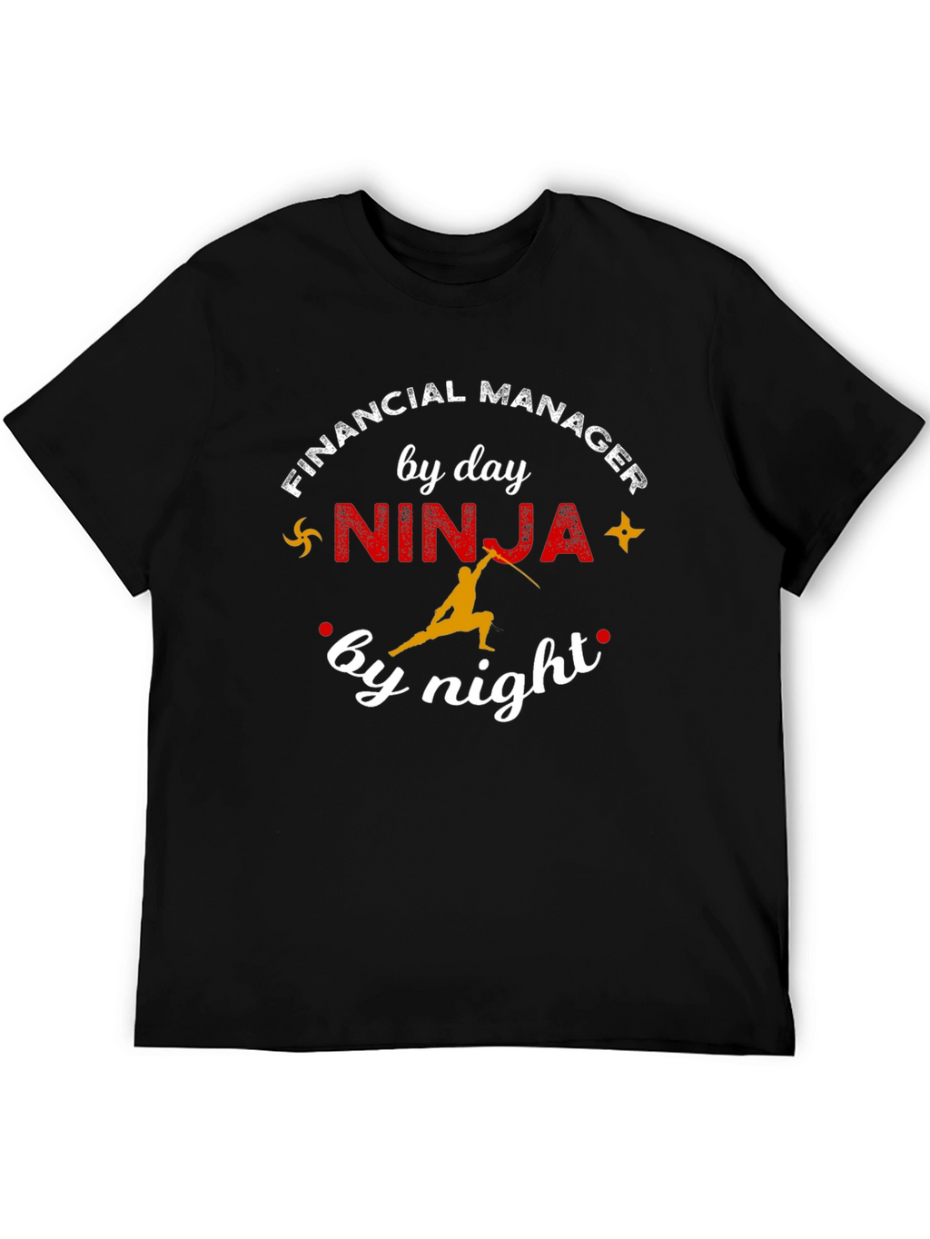 Financial Manager Ninja T-Shirt - Day & Night