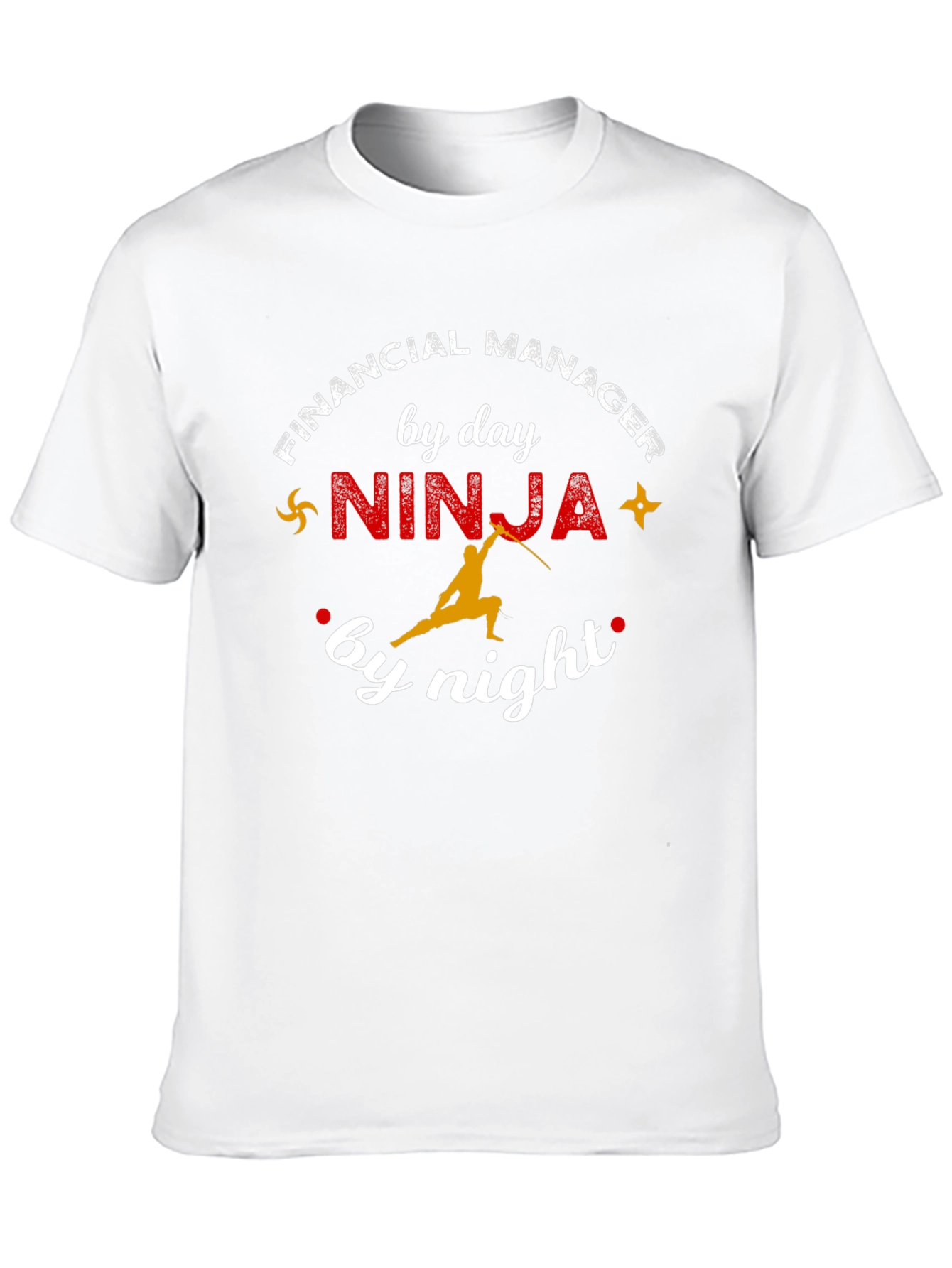 Financial Manager Ninja T-Shirt - Day & Night