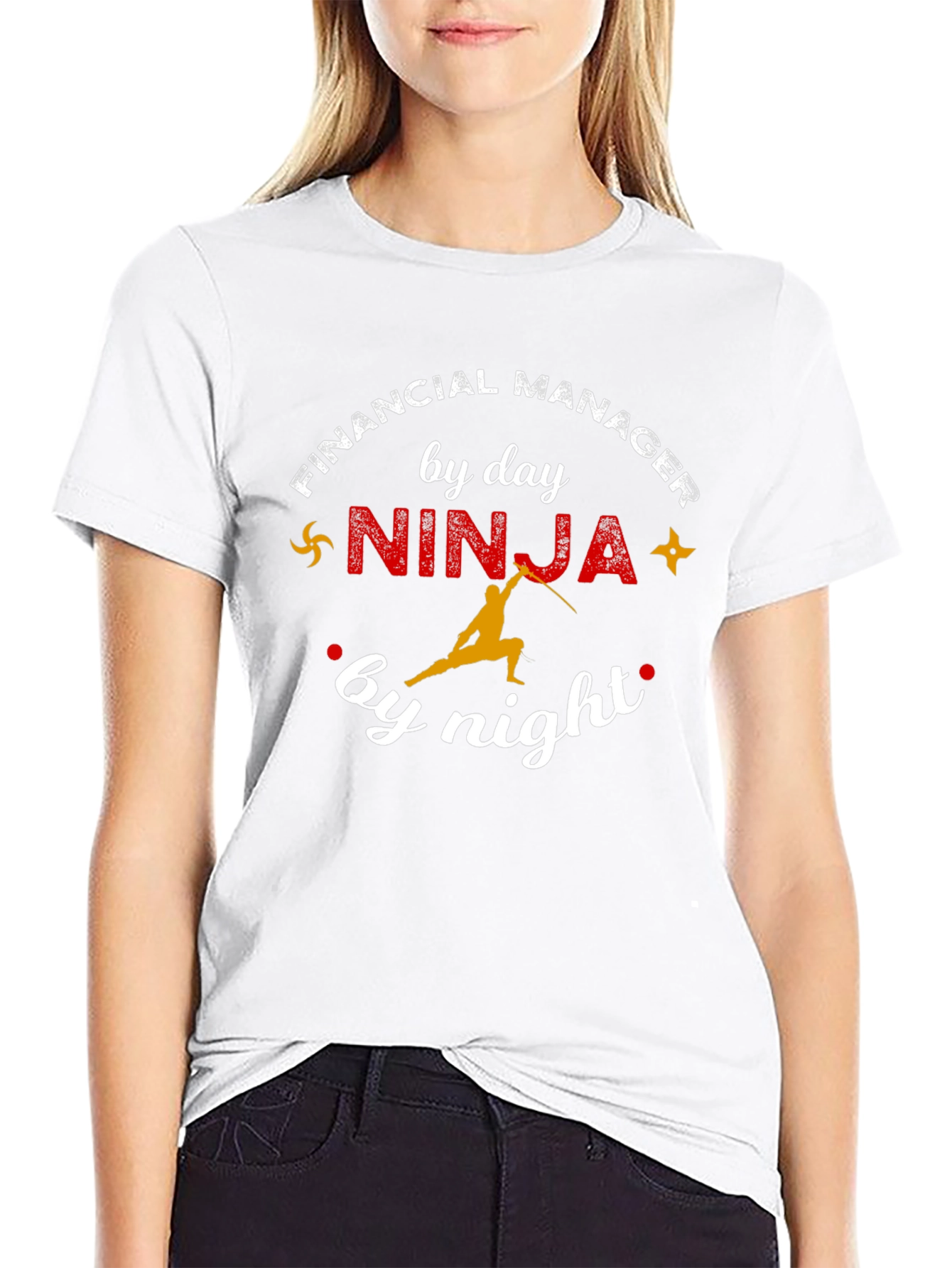 Financial Manager Ninja T-Shirt - Day & Night