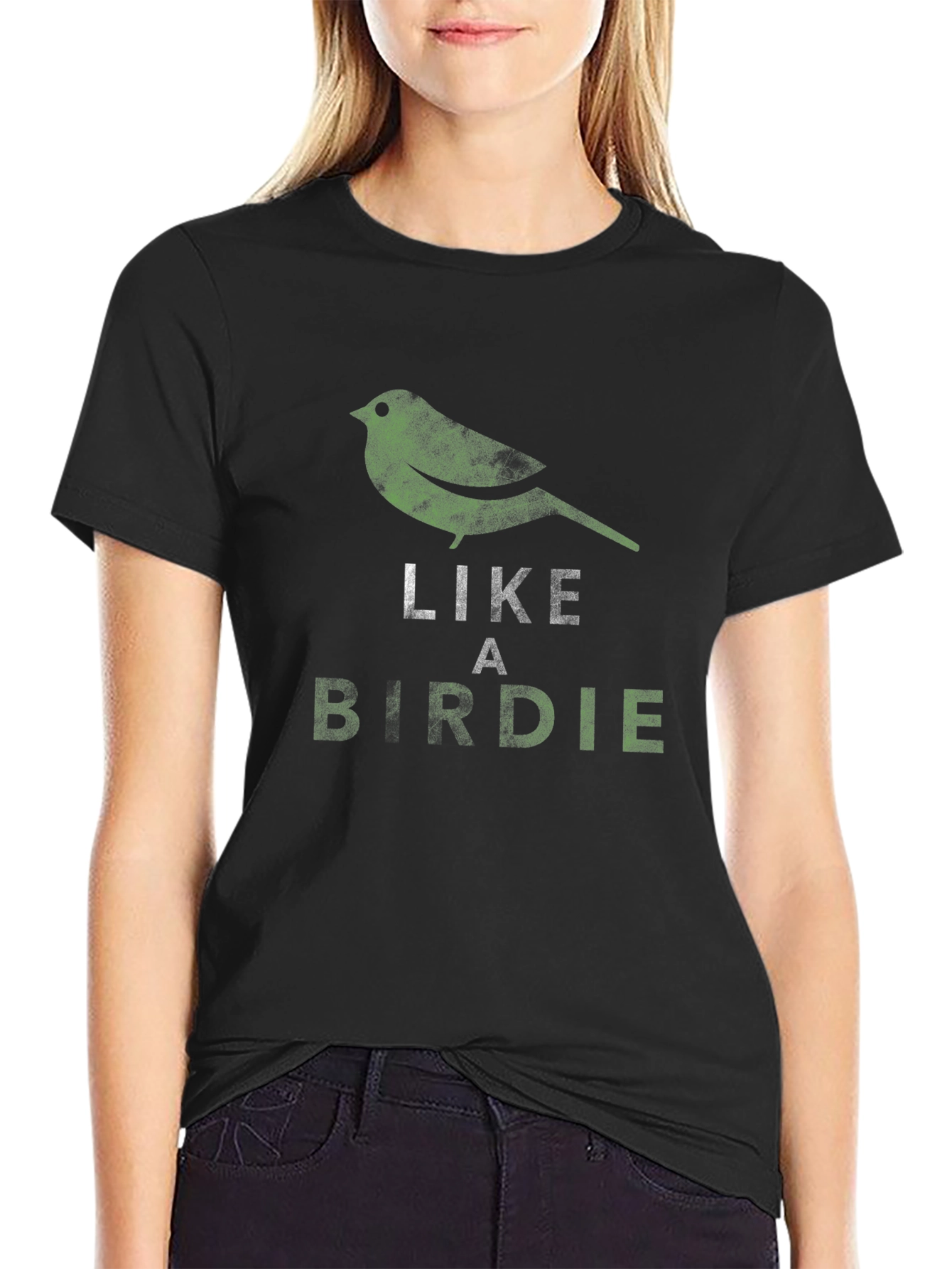 Like a Birdie Black T-Shirt