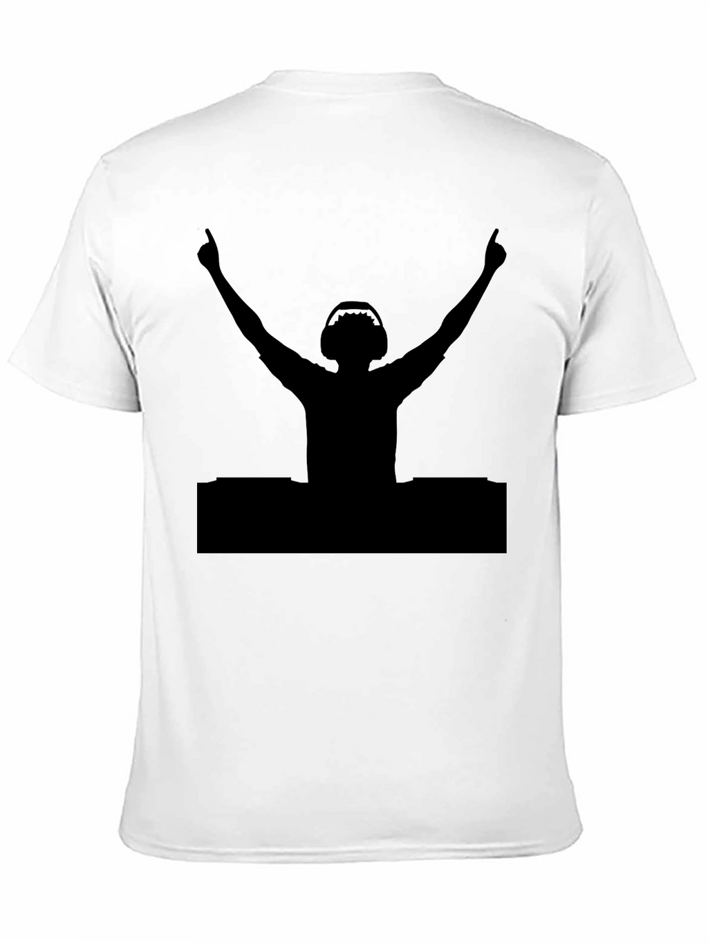 DJ Silhouette Black T-Shirt