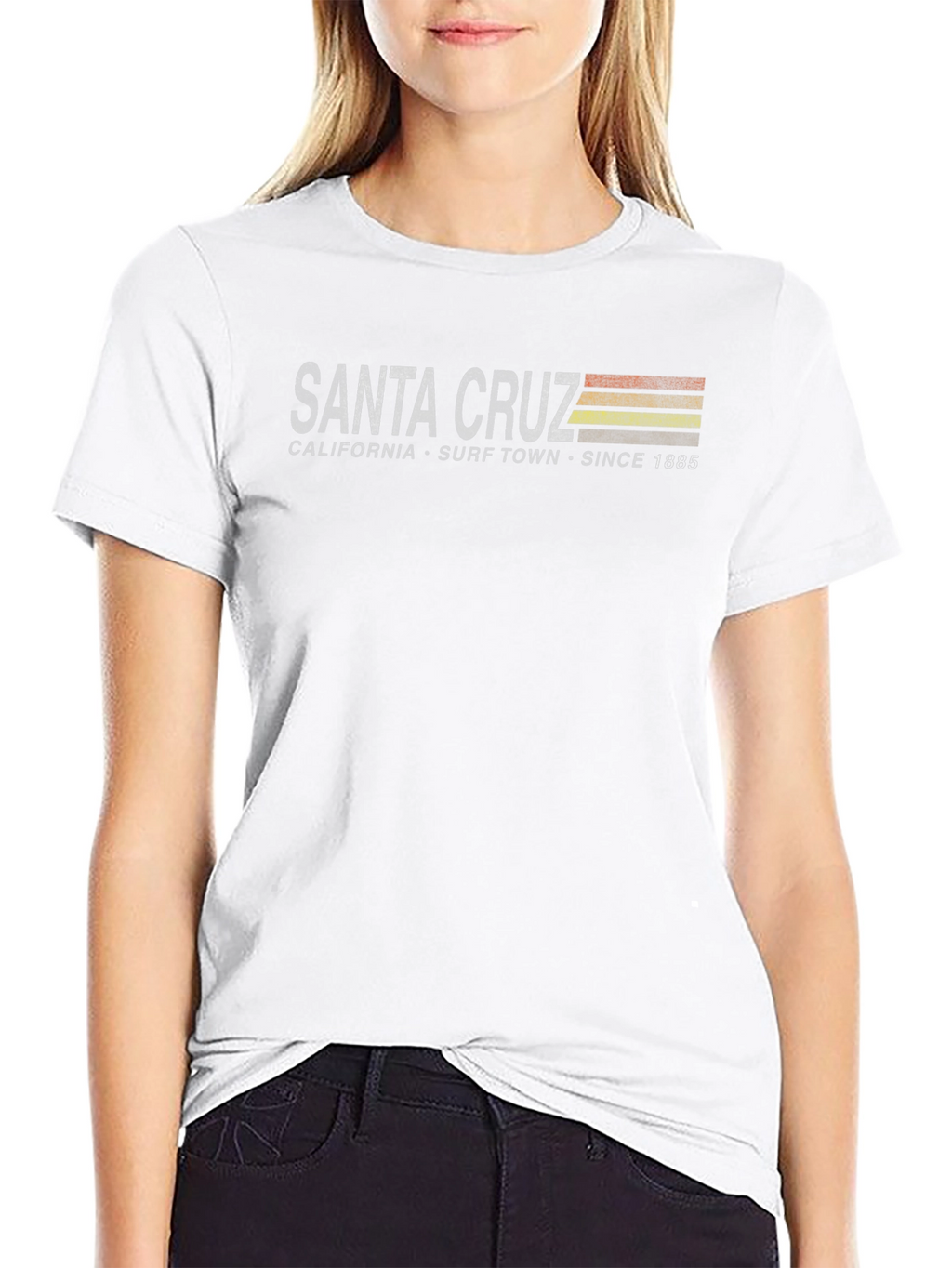 Santa Cruz California Surf Town T-Shirt