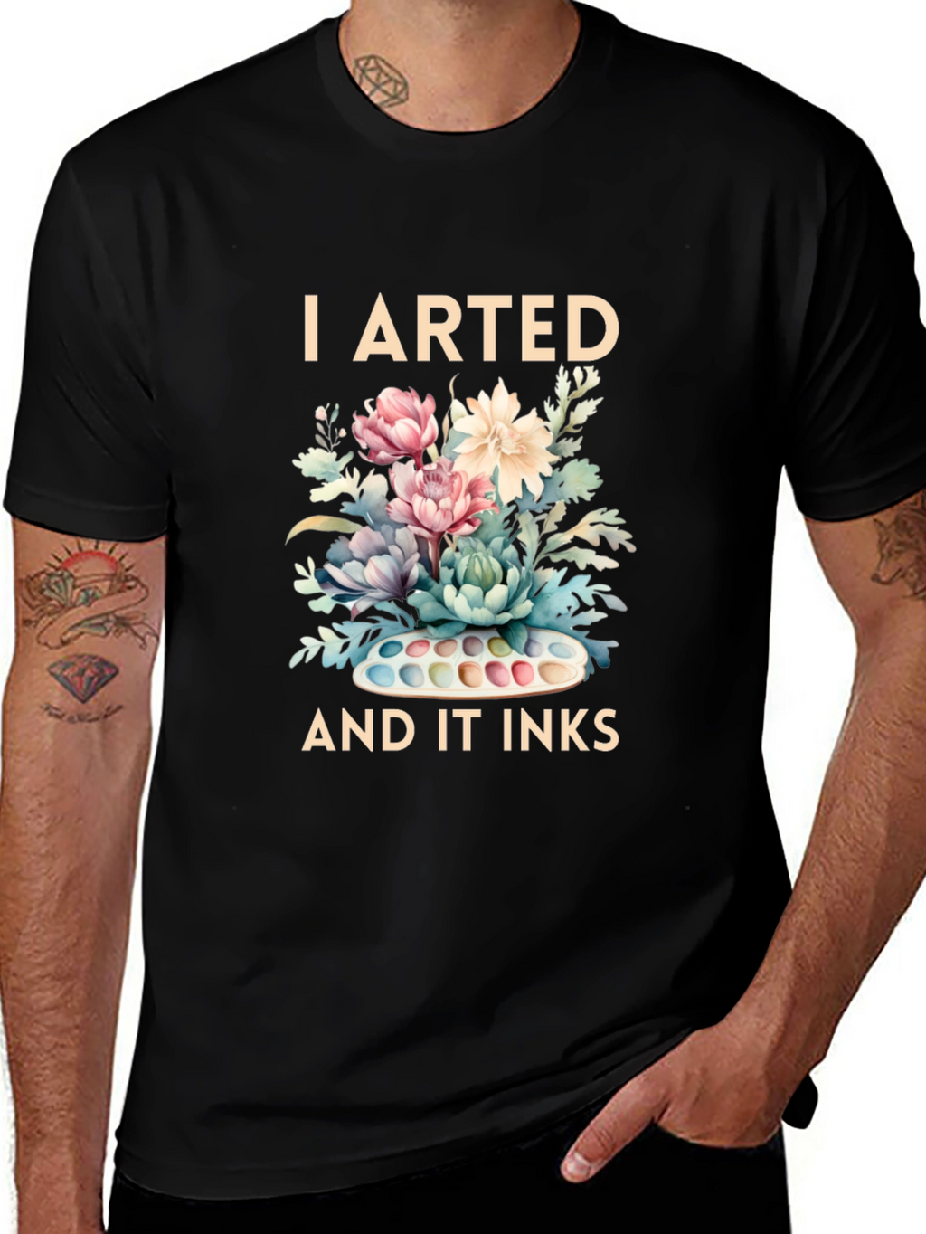 Arted and it Inks Graphic Tee