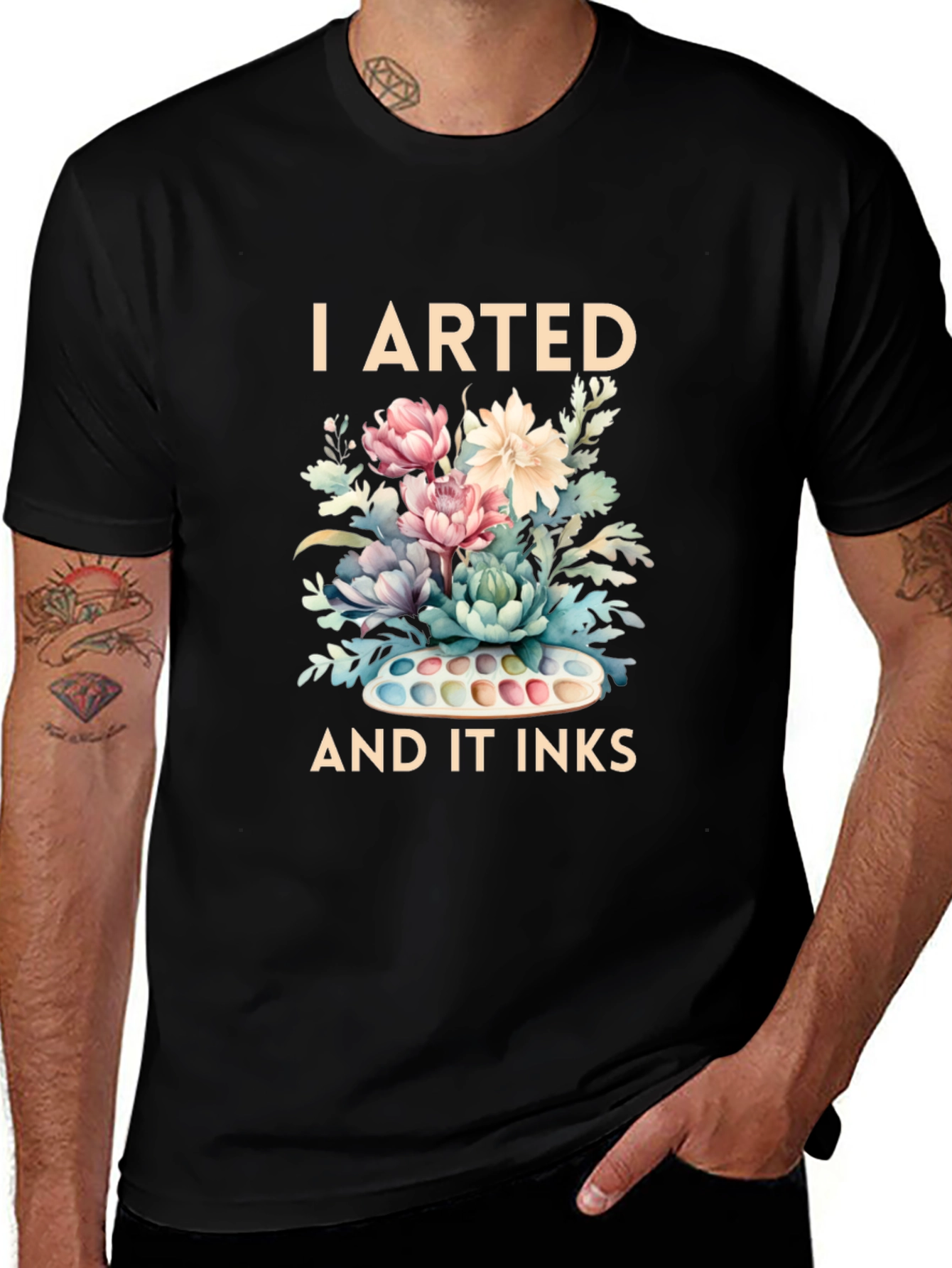 Arted and it Inks Graphic Tee
