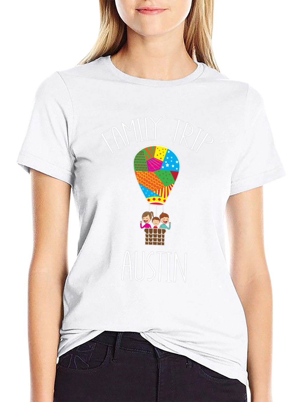 Family Trip Austin Souvenir T-Shirt