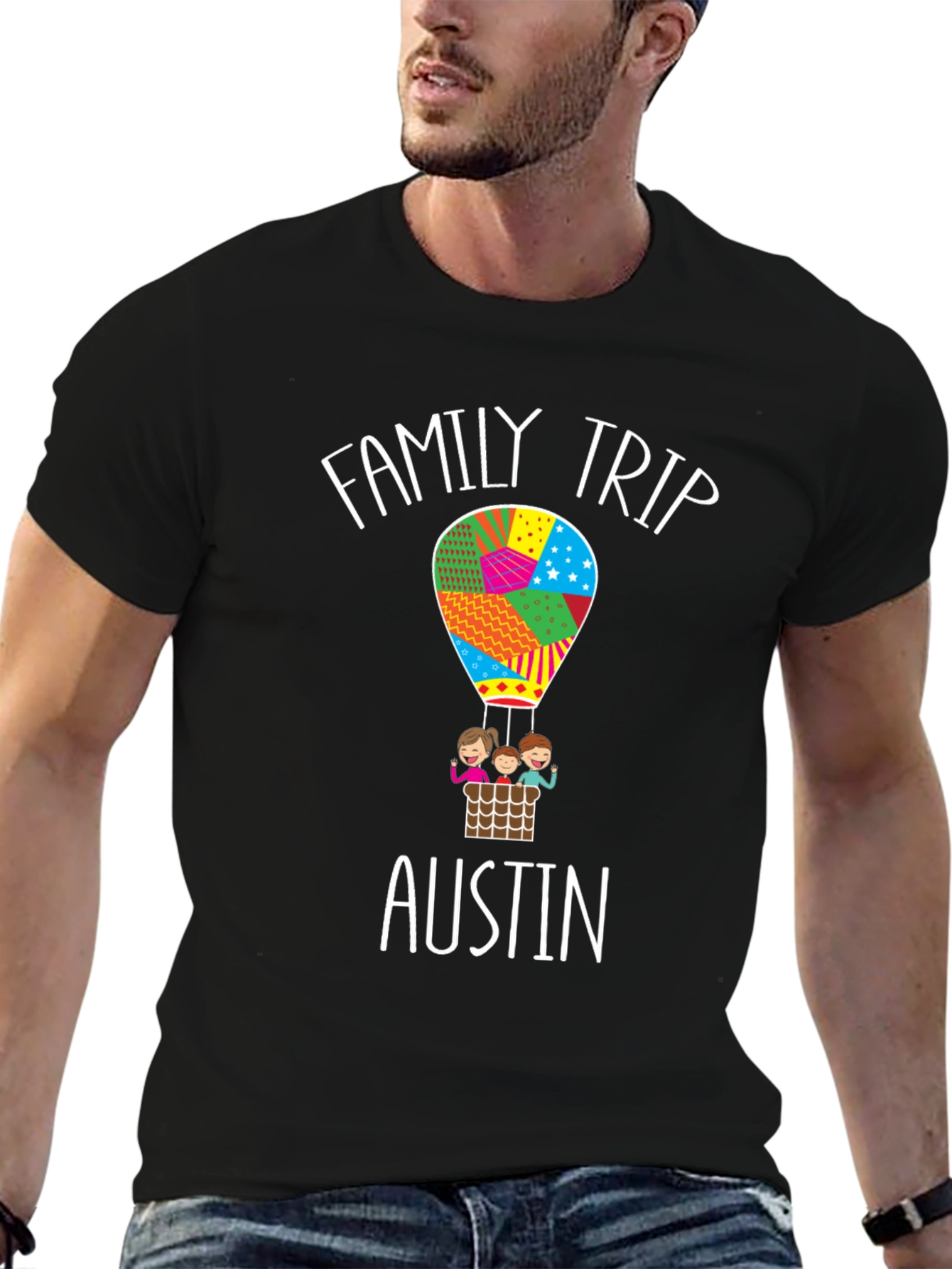 Family Trip Austin Souvenir T-Shirt