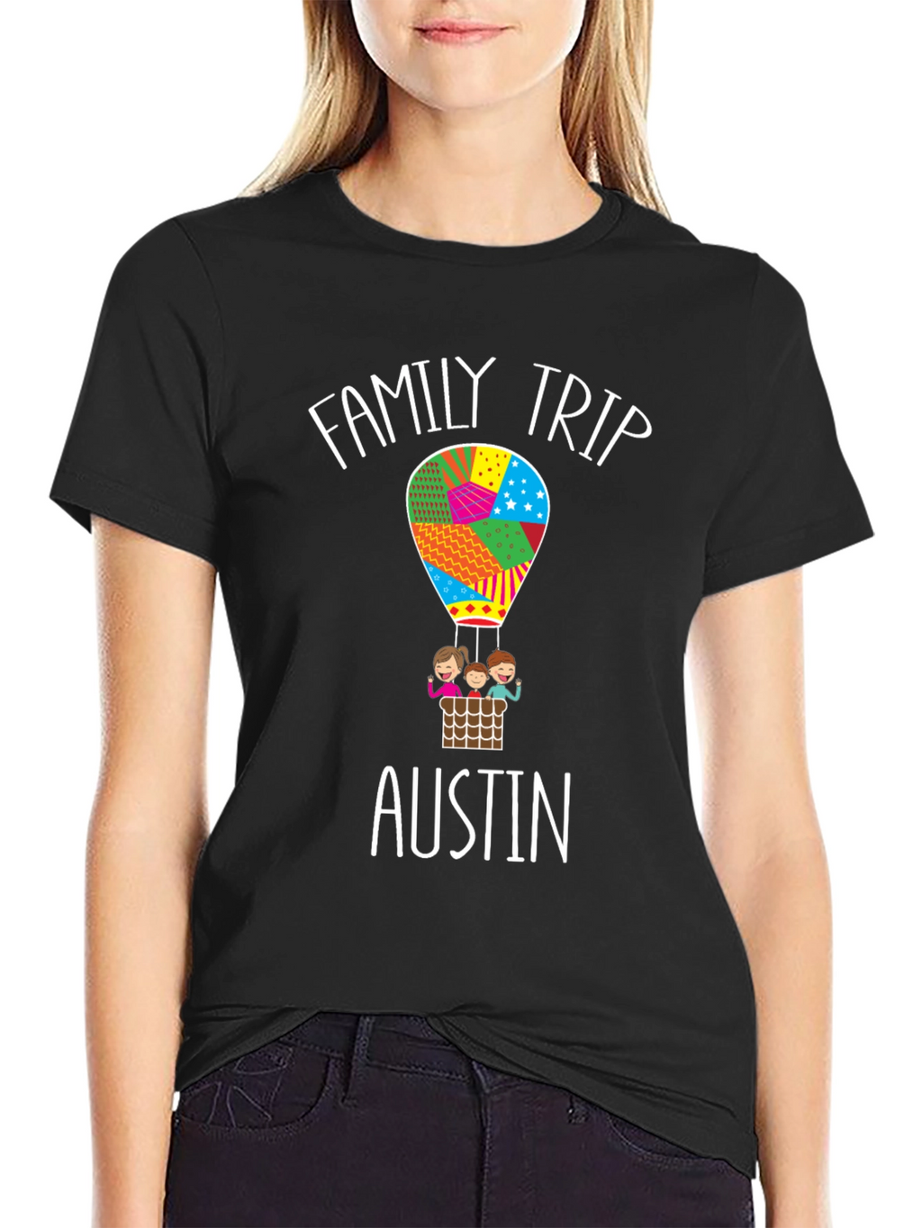 Family Trip Austin Souvenir T-Shirt