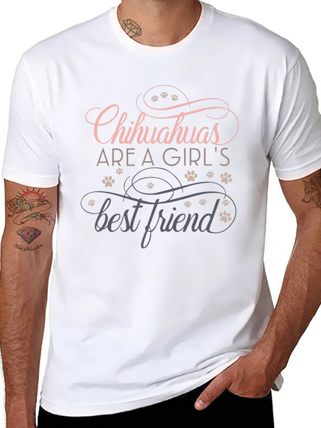 Chihuahuas Girls Best Friend T-Shirt