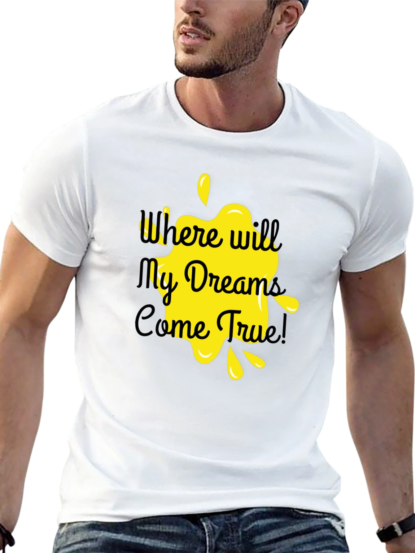 Dreams Come True Black T-Shirt
