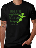 Peter Pan Tee: Think Happy Thoughts Graphic T-Shirt
