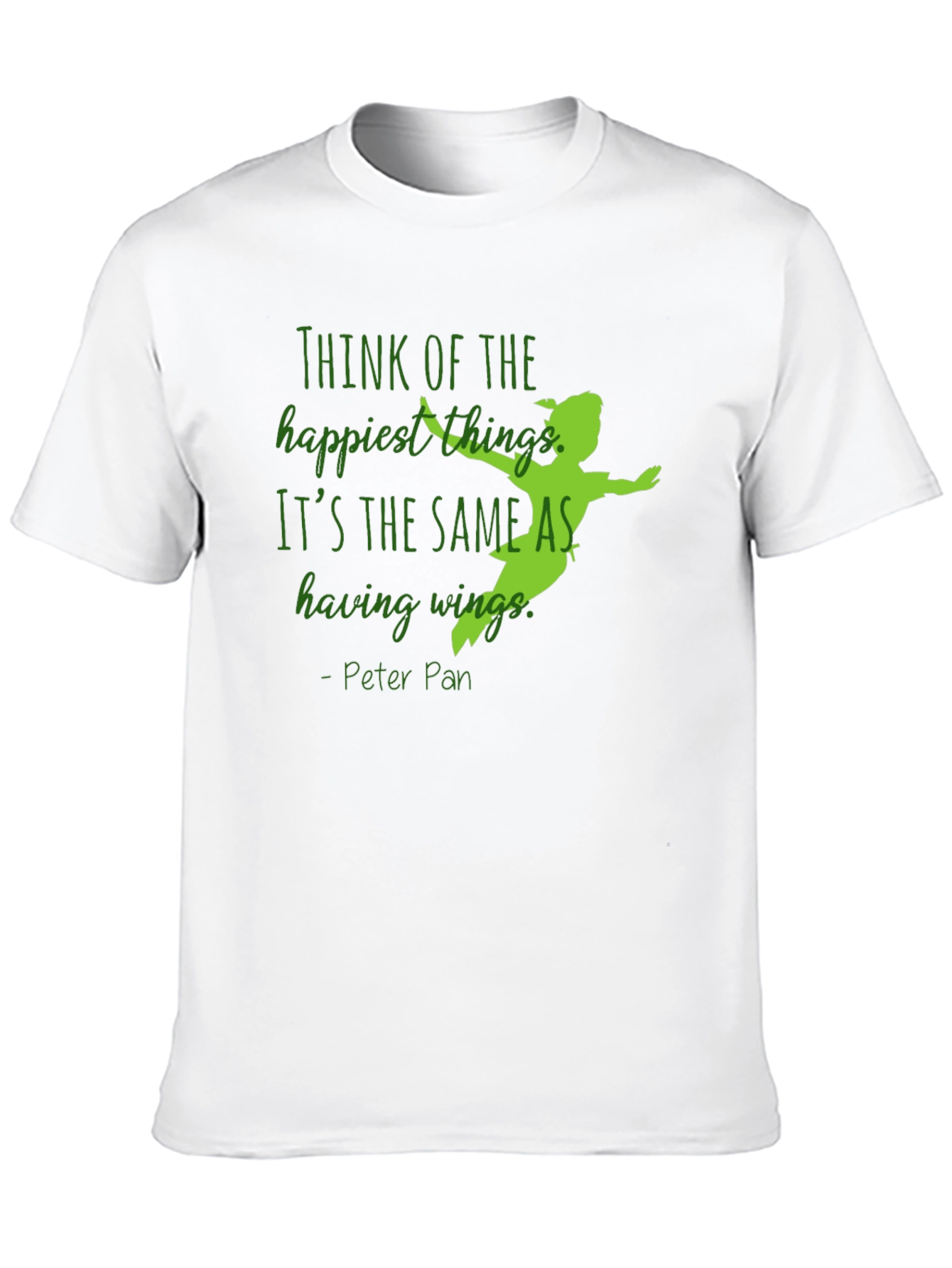 Peter Pan Tee: Think Happy Thoughts Graphic T-Shirt