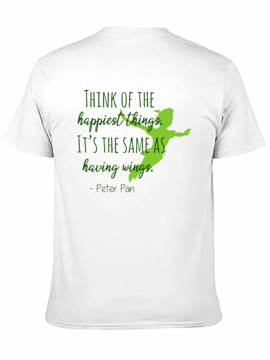 Peter Pan Tee: Think Happy Thoughts Graphic T-Shirt