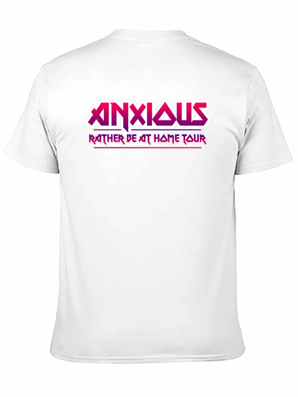 Anxious Rather Be At Home Tour Graphic T-Shirt