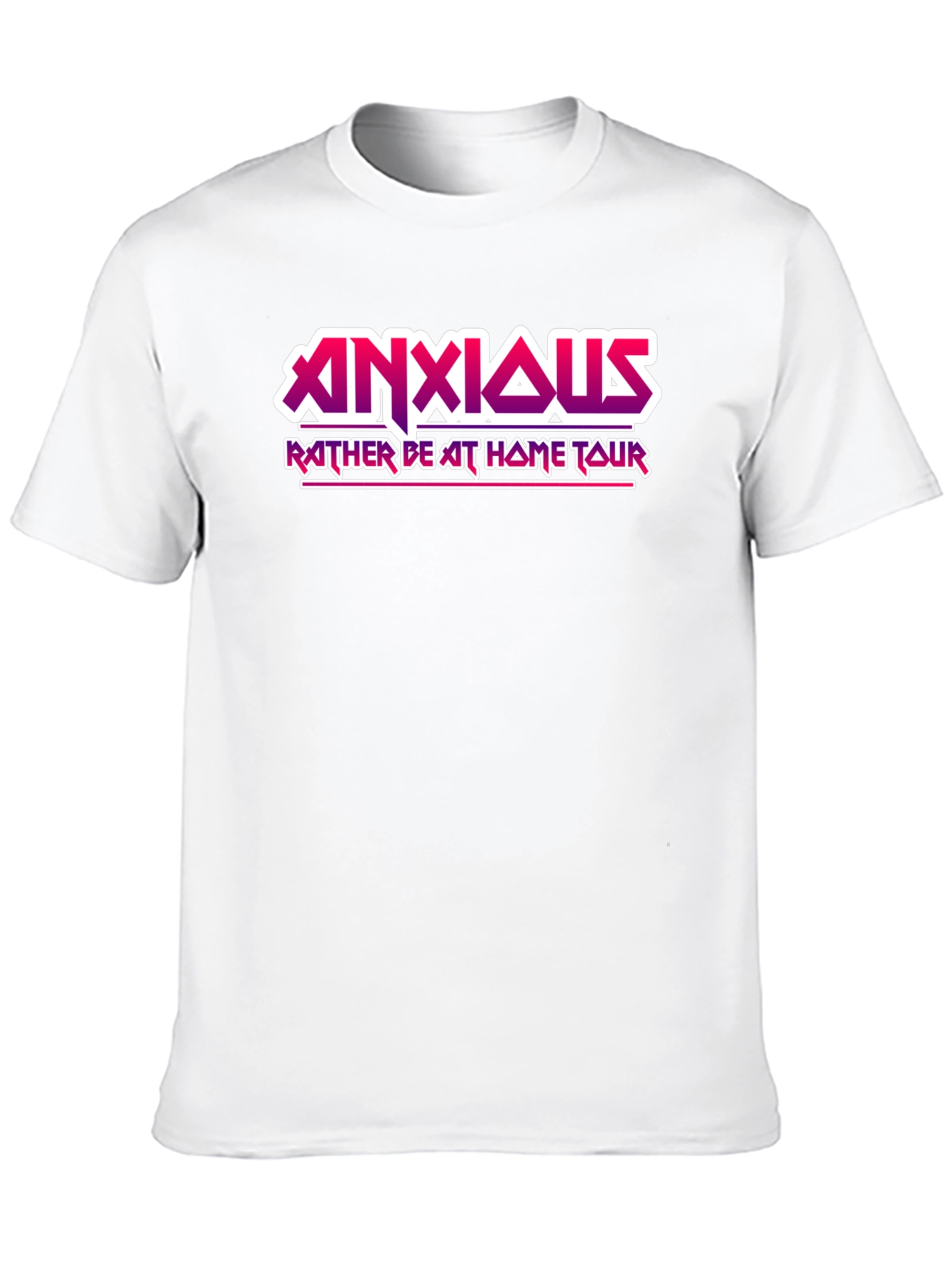 Anxious Rather Be At Home Tour Graphic T-Shirt