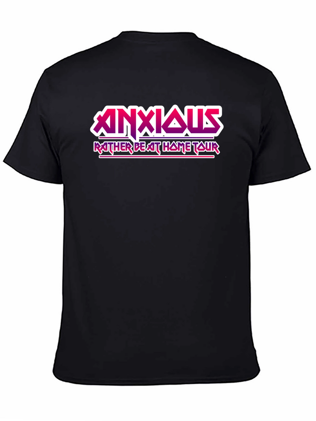 Anxious Rather Be At Home Tour Graphic T-Shirt