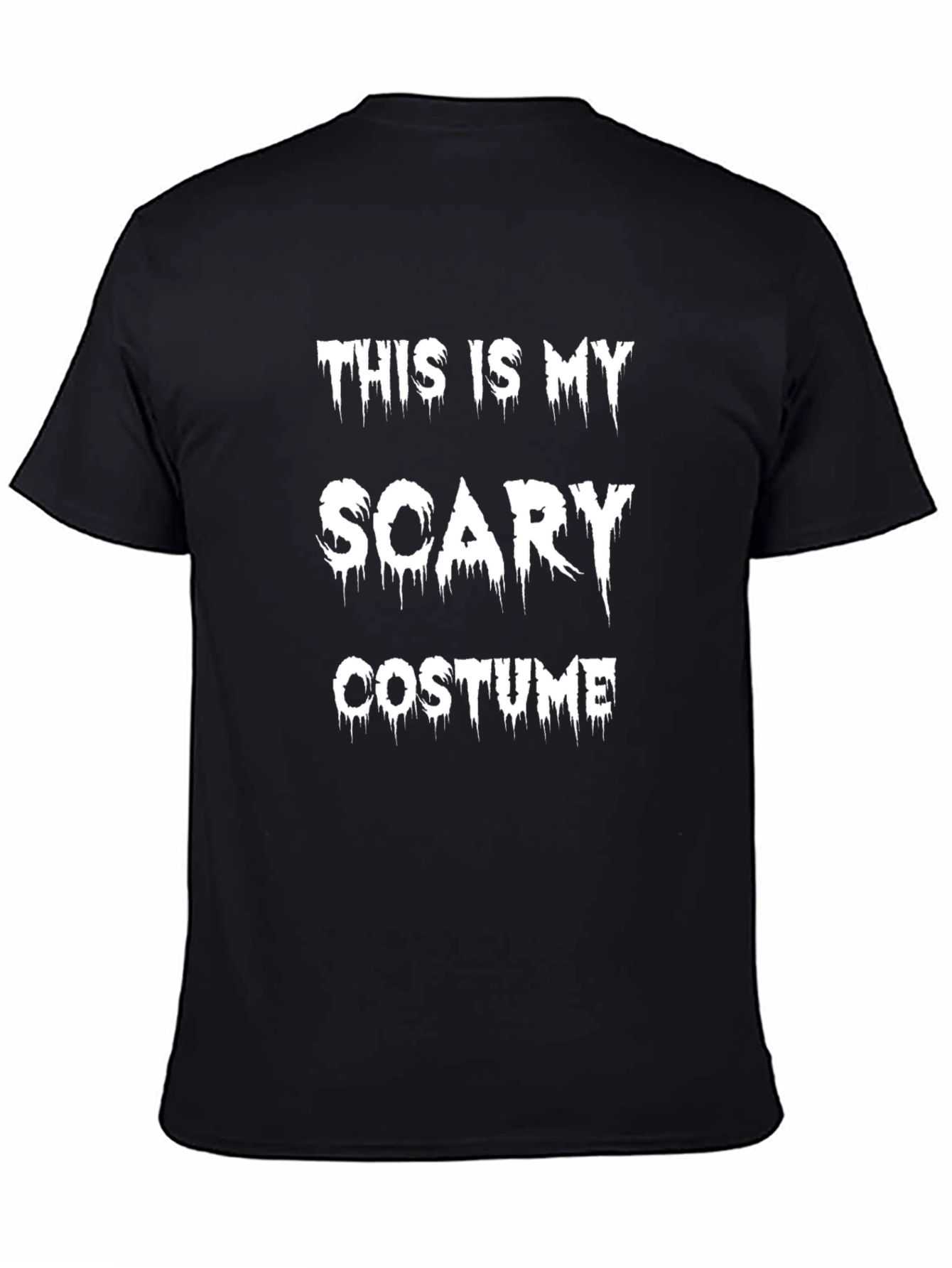 Scary Costume T-Shirt - Halloween Tee
