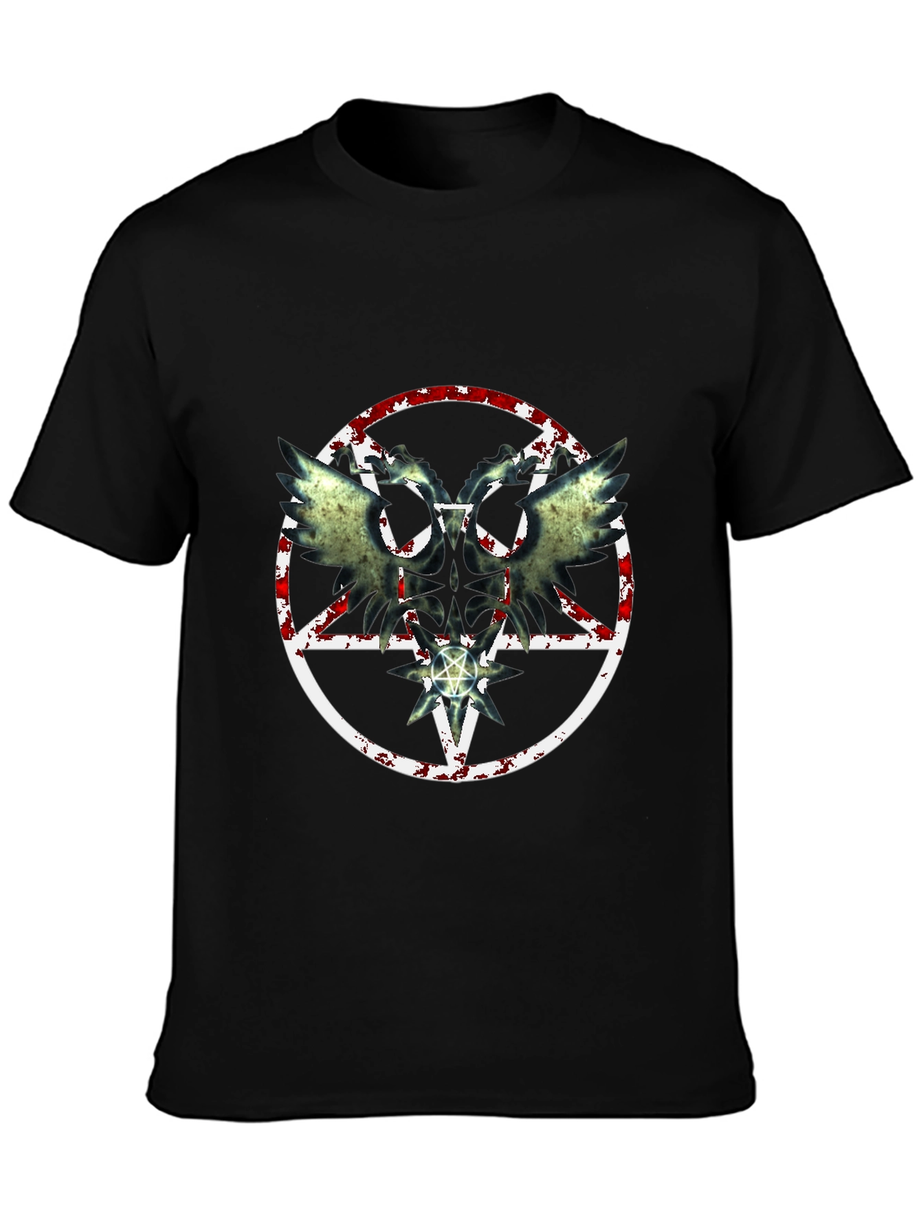 Occult Wings Black T-Shirt