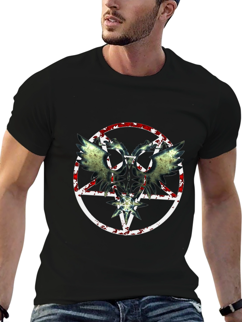 Occult Wings Black T-Shirt
