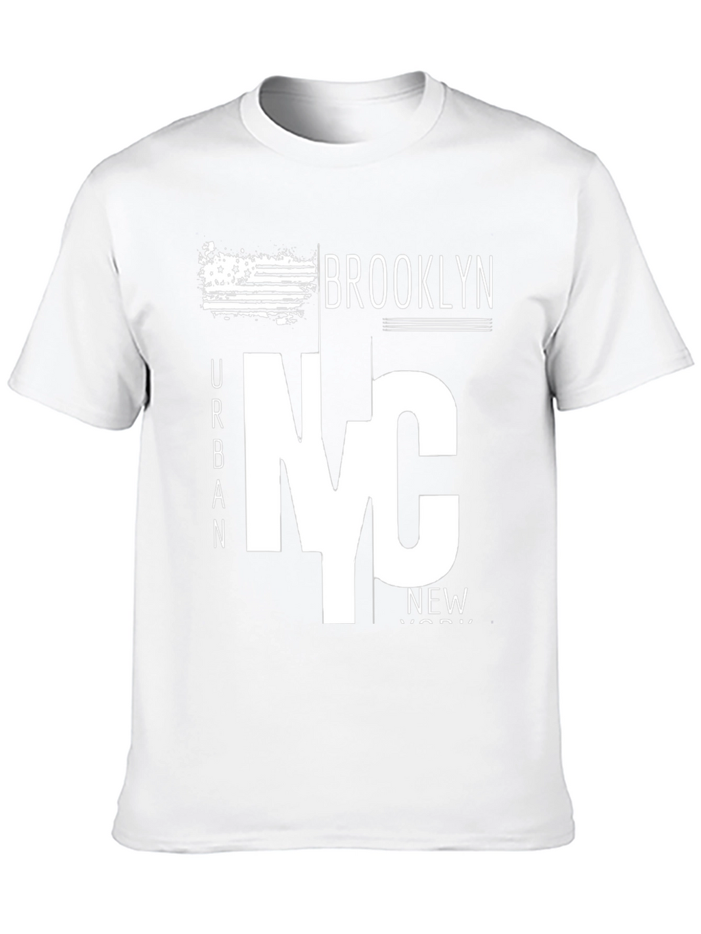 NYC Brooklyn Urban Graphic T-Shirt