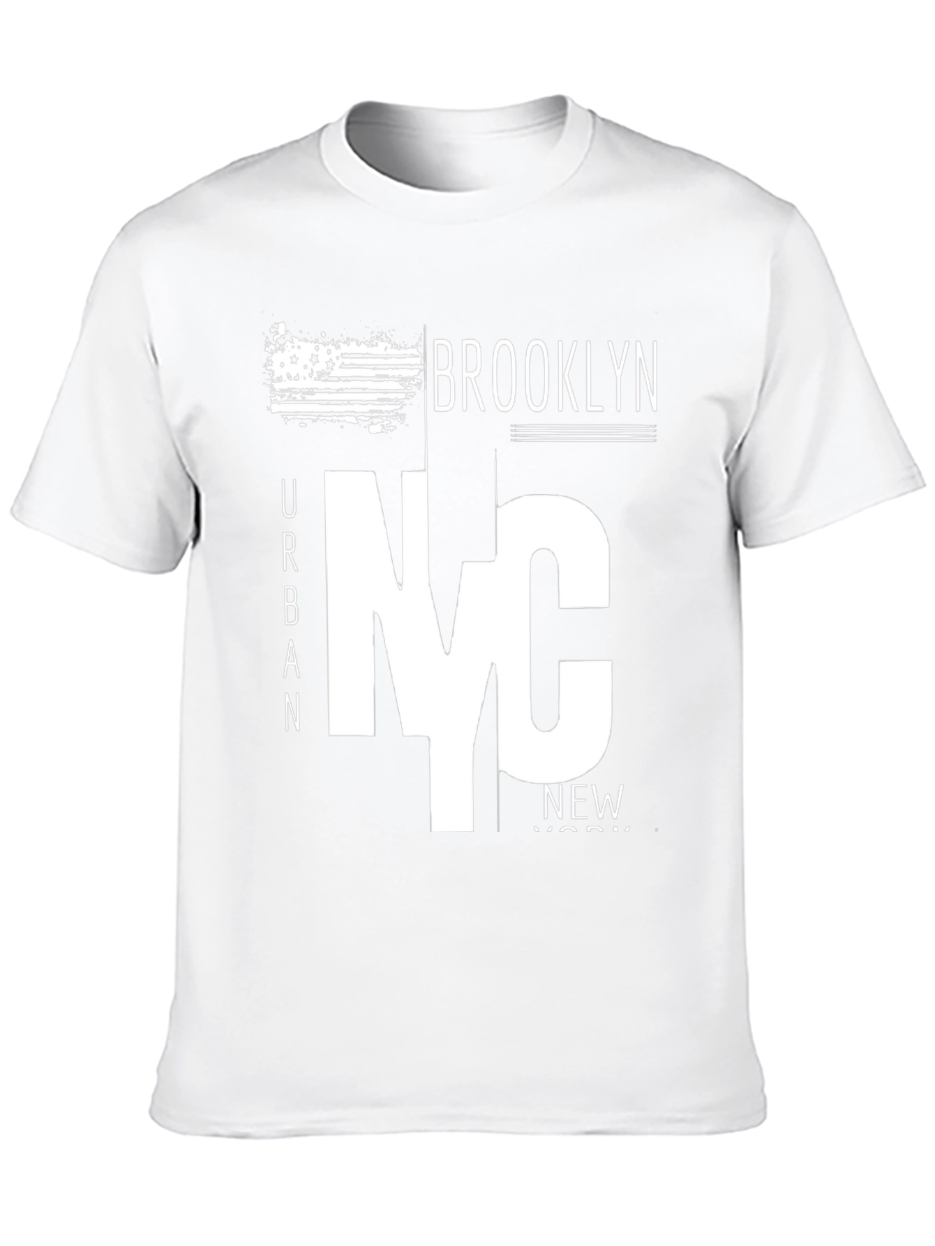 NYC Brooklyn Urban Graphic T-Shirt