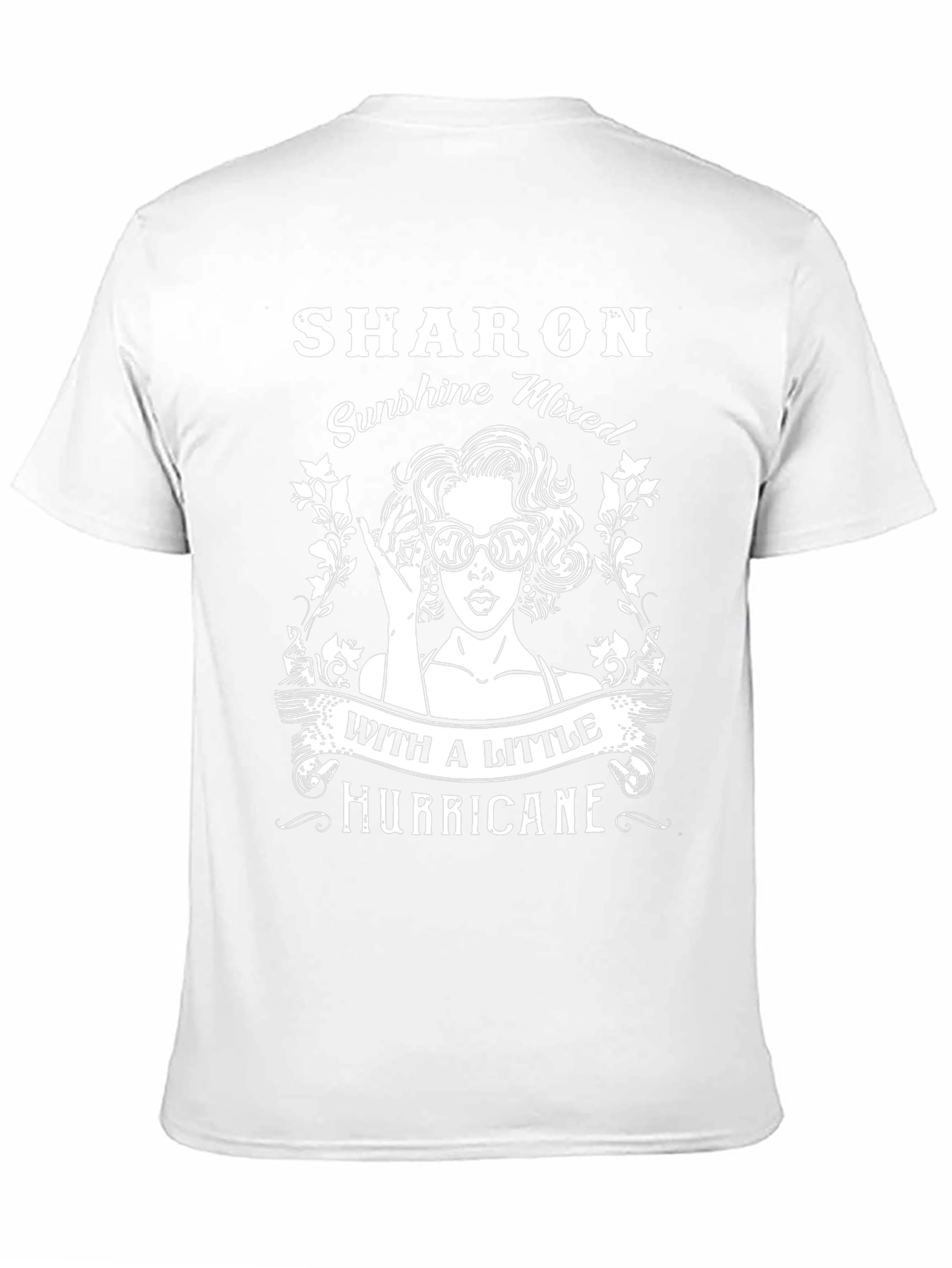 Sharon Sunshine Mixed Hurricane Graphic Tee