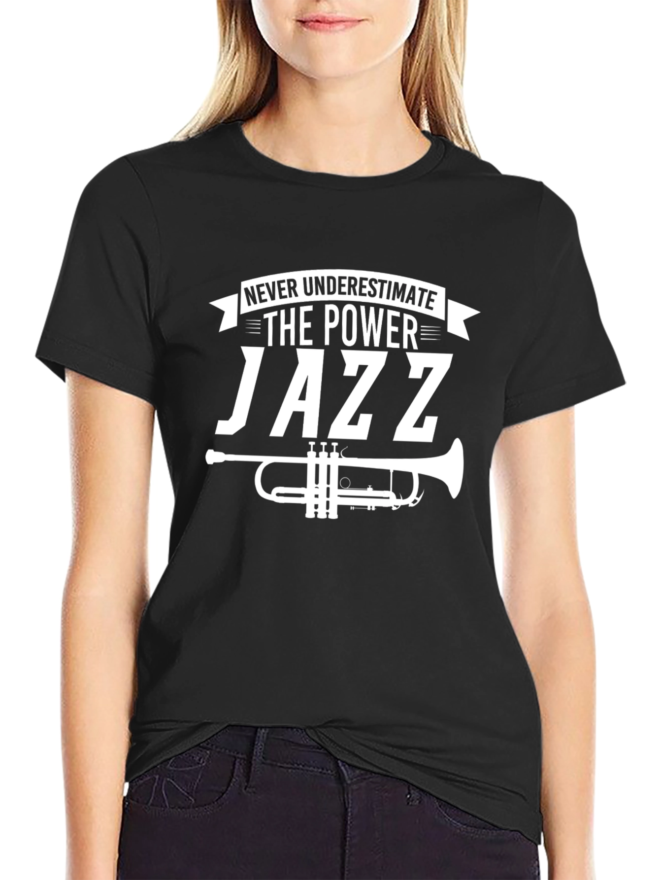Never Underestimate the Power of Jazz T-Shirt