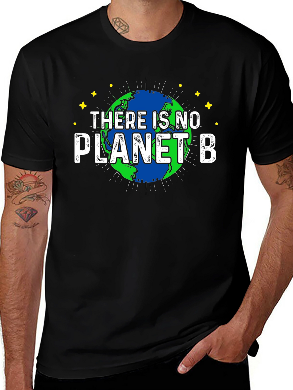 There is No Planet B Earth T-Shirt
