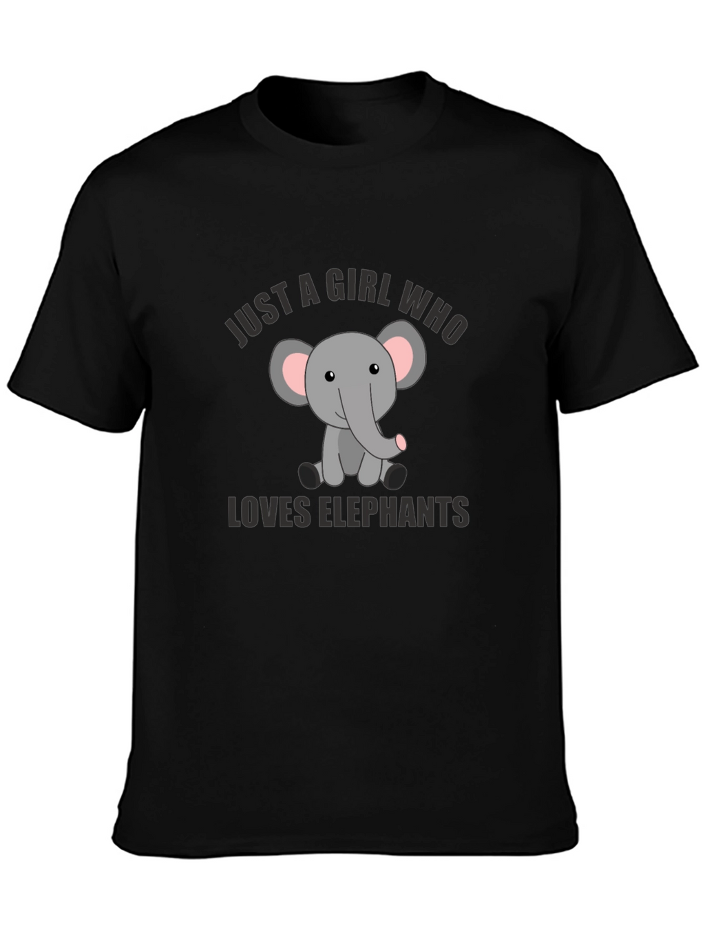 Girl Who Loves Elephants T-Shirt