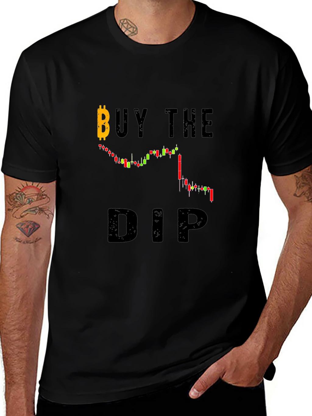 Buy The Dip Crypto Trader T-Shirt