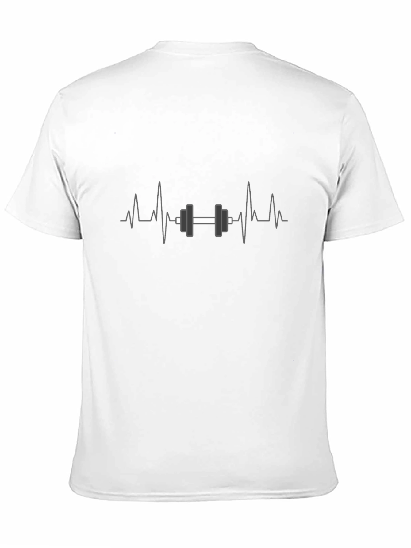 Workout Heartbeat T-Shirt - Fitness Gym Tee