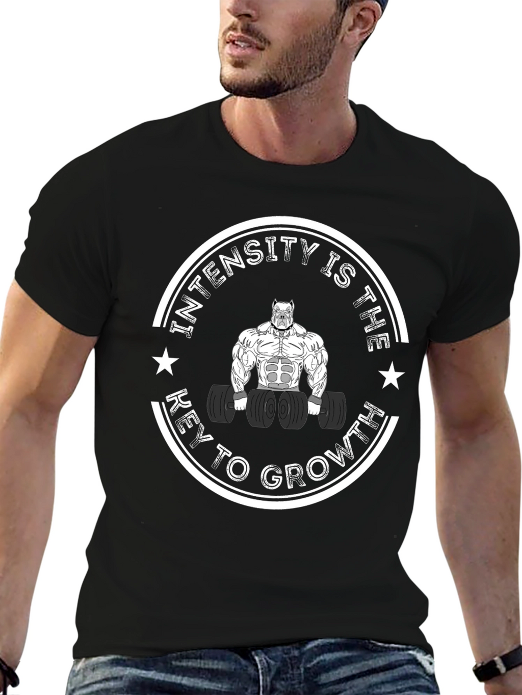 Intensity is Key T-Shirt - Mens Fitness Apparel