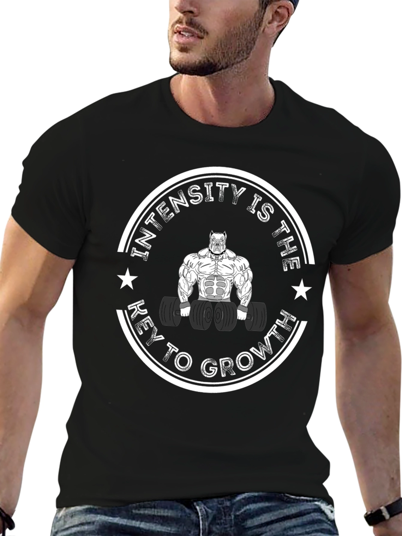 Intensity is Key T-Shirt - Mens Fitness Apparel