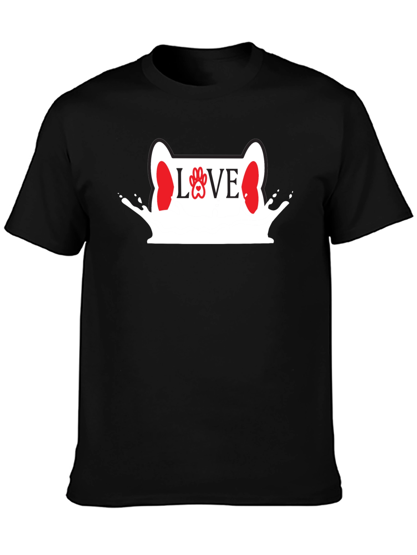 Love Dog T-Shirt Pet Lover Tee