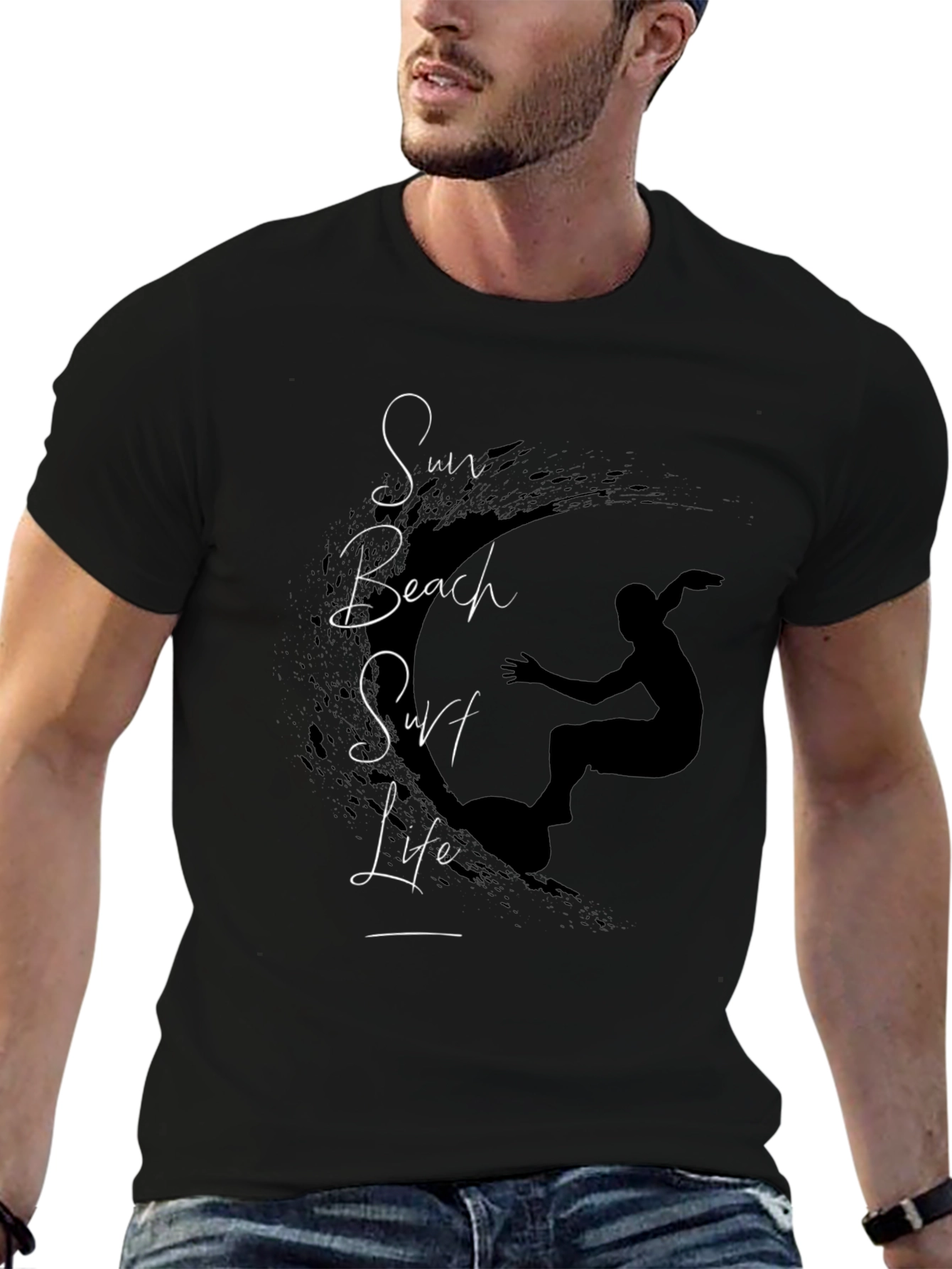 Sun Beach Surf Life T-Shirt