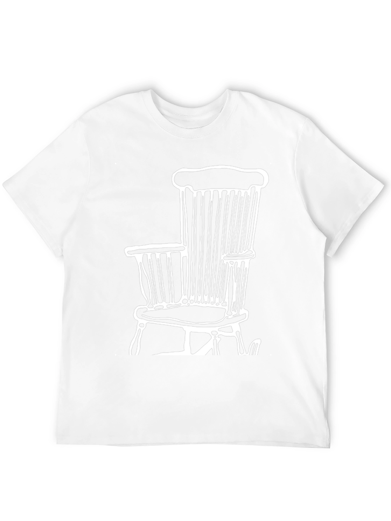 Chair Graphic Tee - Black Unisex T-Shirt