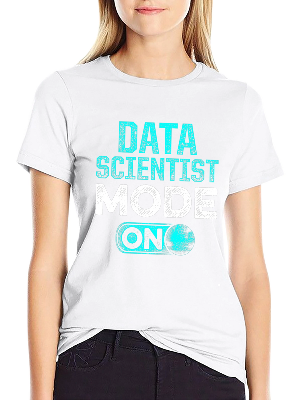 Data Scientist Mode ON T-Shirt - Black