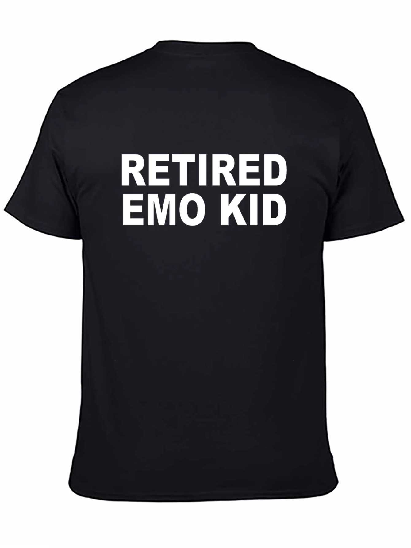 Retired Emo Kid T-Shirt - Funny Graphic Tee