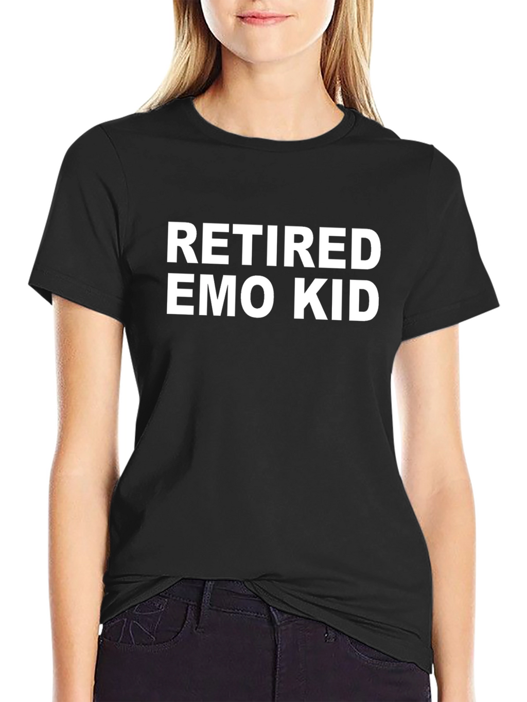 Retired Emo Kid T-Shirt - Funny Graphic Tee