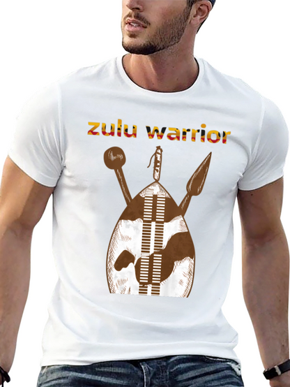 Zulu Warrior Graphic T-Shirt