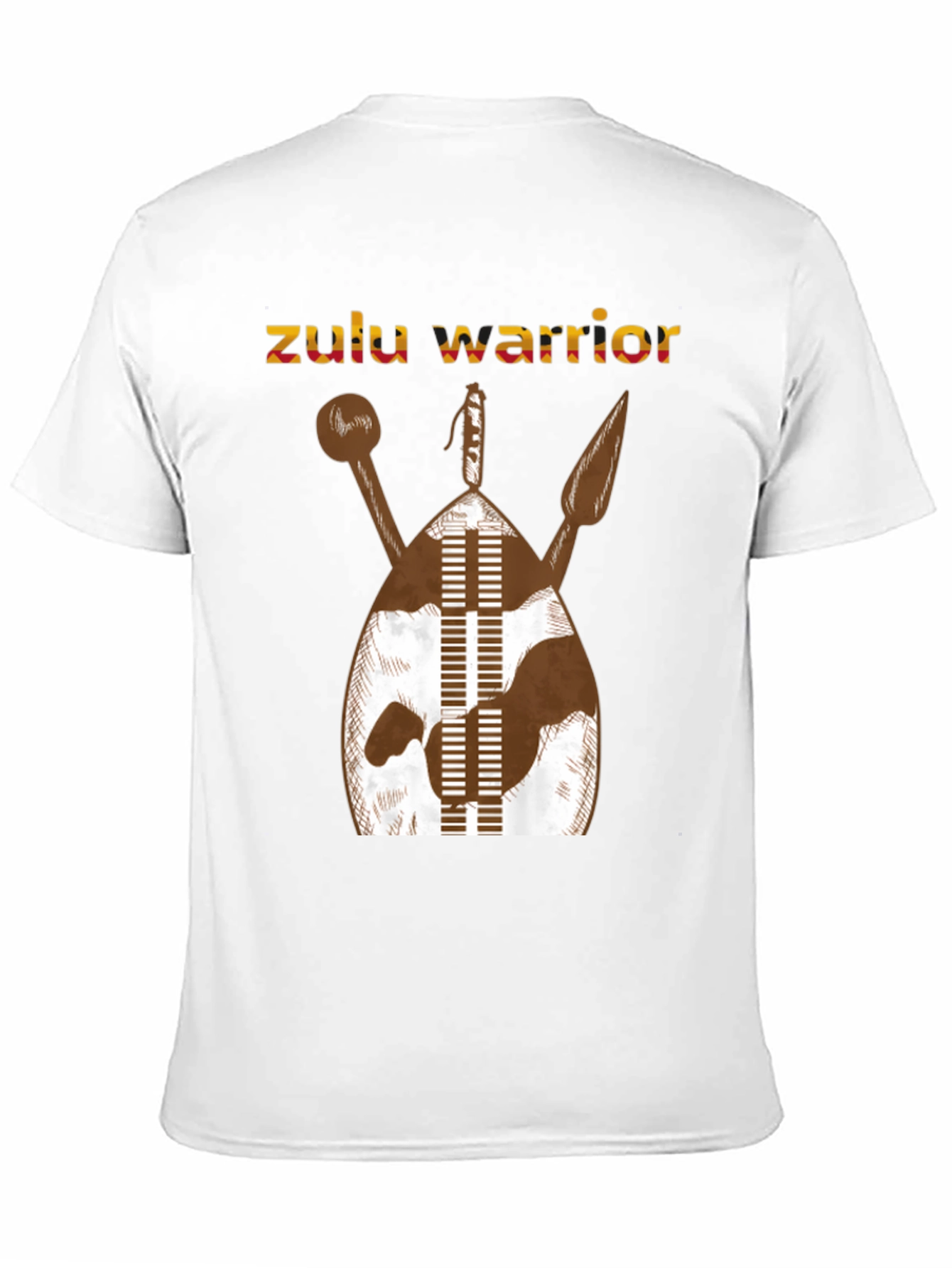 Zulu Warrior Graphic T-Shirt