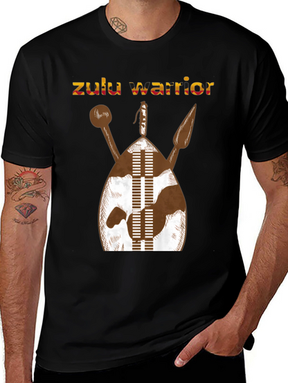 Zulu Warrior Graphic T-Shirt