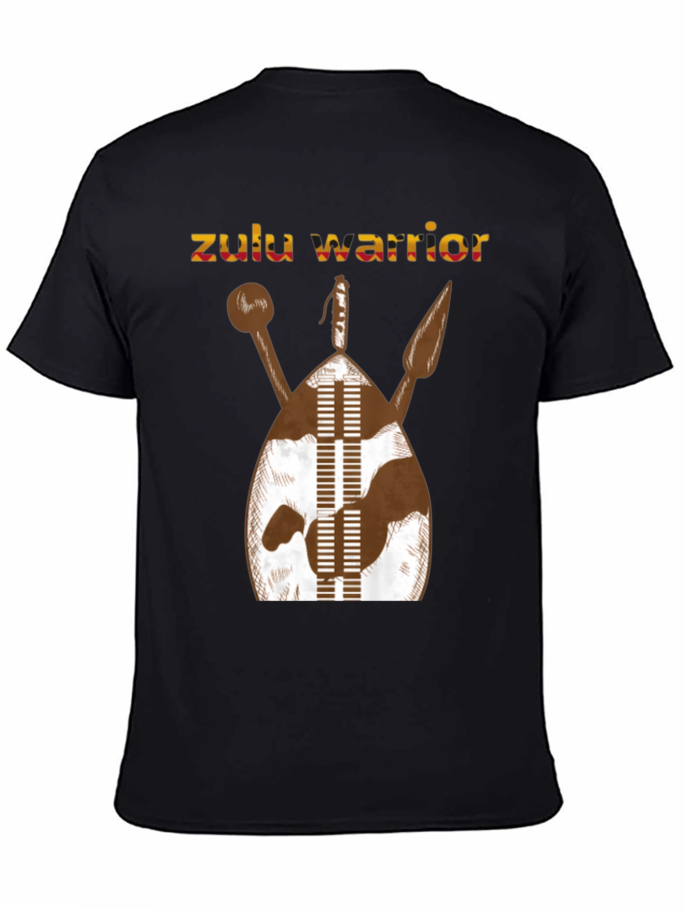 Zulu Warrior Graphic T-Shirt