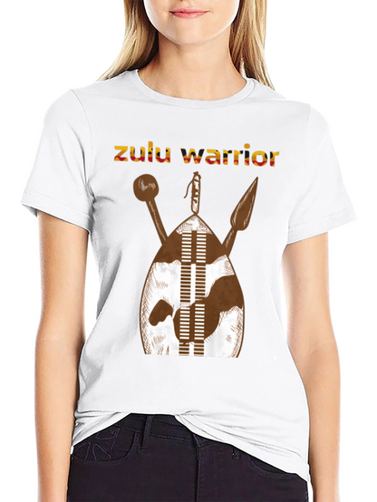 Zulu Warrior Graphic T-Shirt